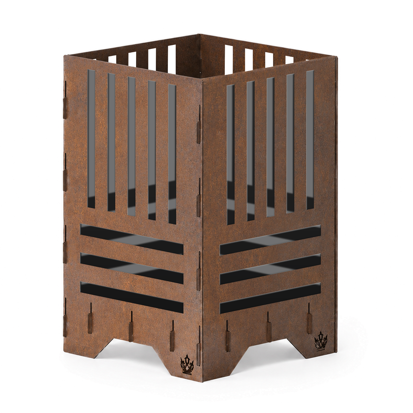 Fire barrel, fire basket, fire column, fireplace | Modern motif