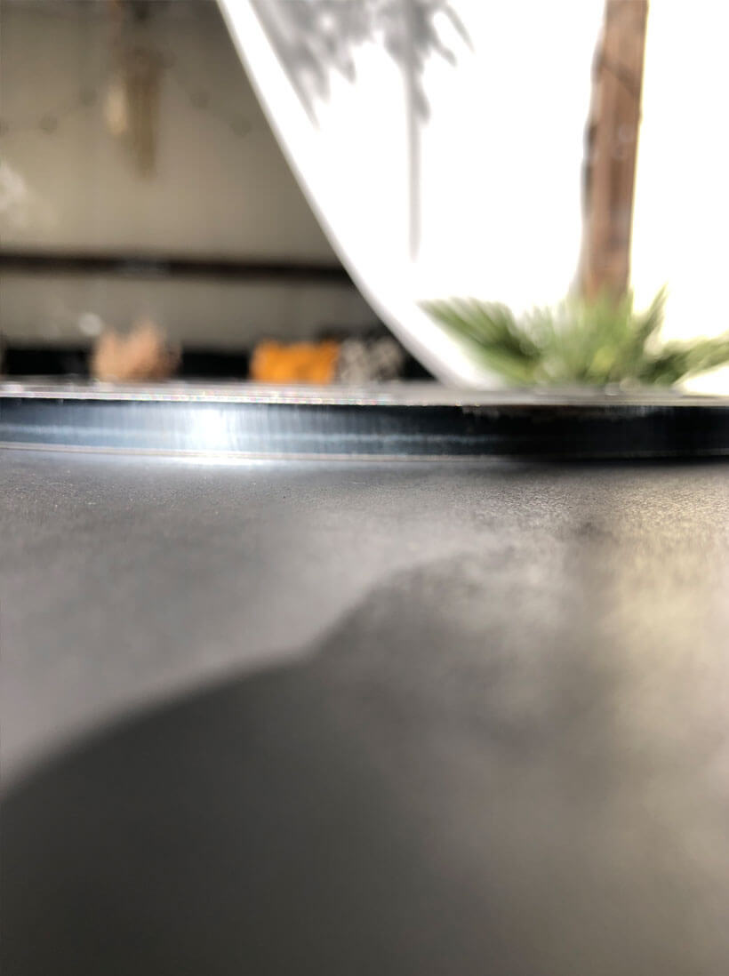 Grillplatte für Feuertonne | Classic mit abnehmbaren Mittelteil | Grillmeister Name
