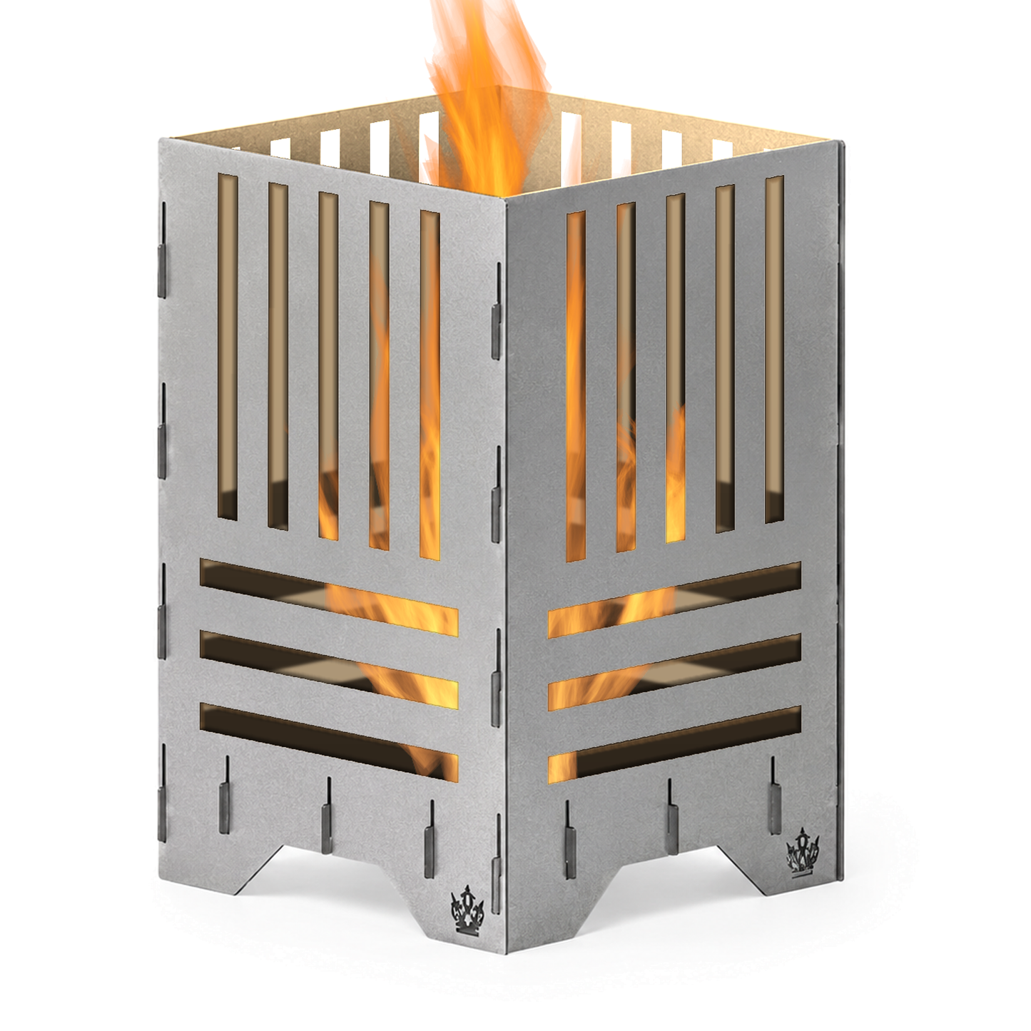 Fire barrel, fire basket, fire column, fireplace | Modern motif