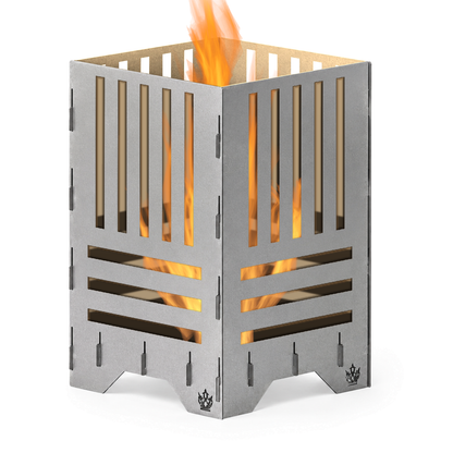 Fire barrel, fire basket, fire column, fireplace | Modern motif