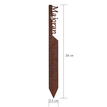 Plant marker "Thyme" | Weatherproof herb marker for garden and flowerbed