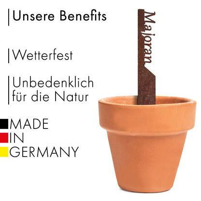 Plant marker "Thyme" | Weatherproof herb marker for garden and flowerbed