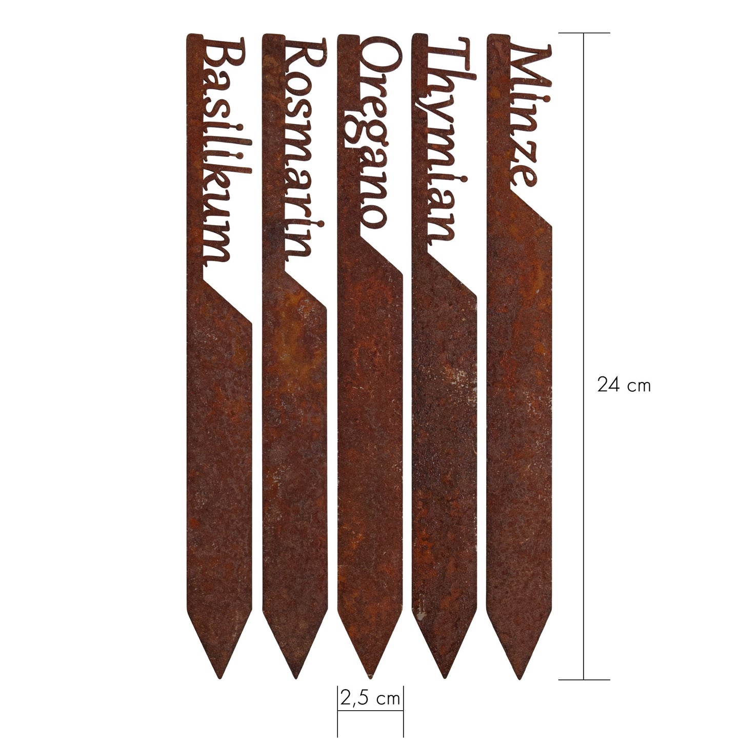 Plant marker "Lovage" | Weatherproof herb marker for garden and flowerbed