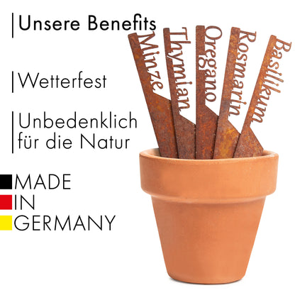 Plant marker "Lovage" | Weatherproof herb marker for garden and flowerbed