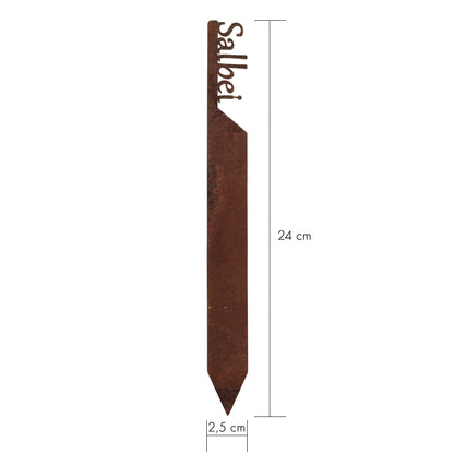 Plant marker "Thyme" | Weatherproof herb marker for garden and flowerbed