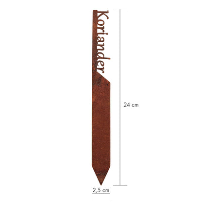 Plant marker "Thyme" | Weatherproof herb marker for garden and flowerbed