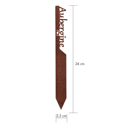 Plant marker "Thyme" | Weatherproof herb marker for garden and flowerbed