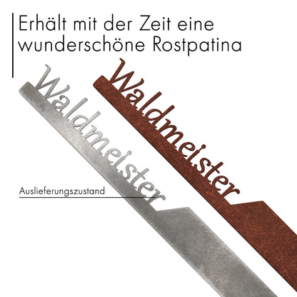 Pflanzenstecker „Waldmeister“ | Wetterfester Gemüsestecker für Garten und Beet