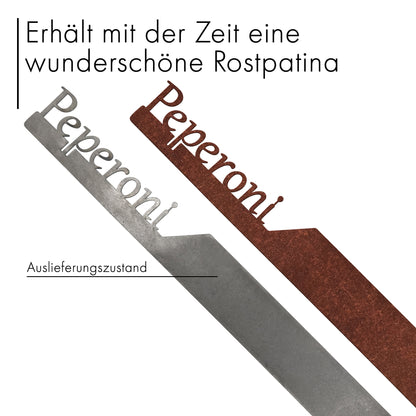 Plant marker "Thyme" | Weatherproof herb marker for garden and flowerbed