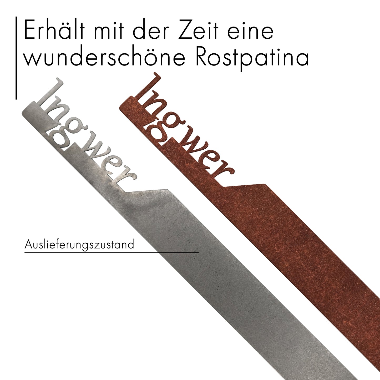 Plant marker "Thyme" | Weatherproof herb marker for garden and flowerbed