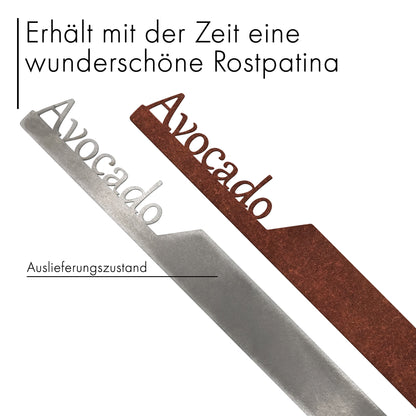 Plant marker "Thyme" | Weatherproof herb marker for garden and flowerbed