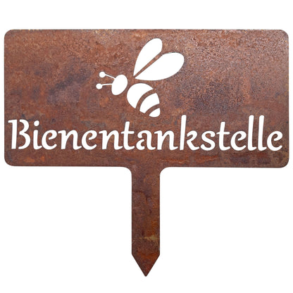 Gartenstecker | Bienentankstelle