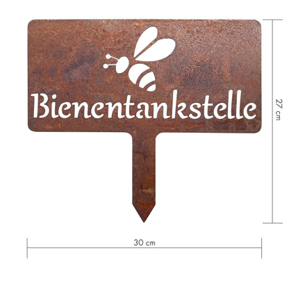 Gartenstecker | Bienentankstelle