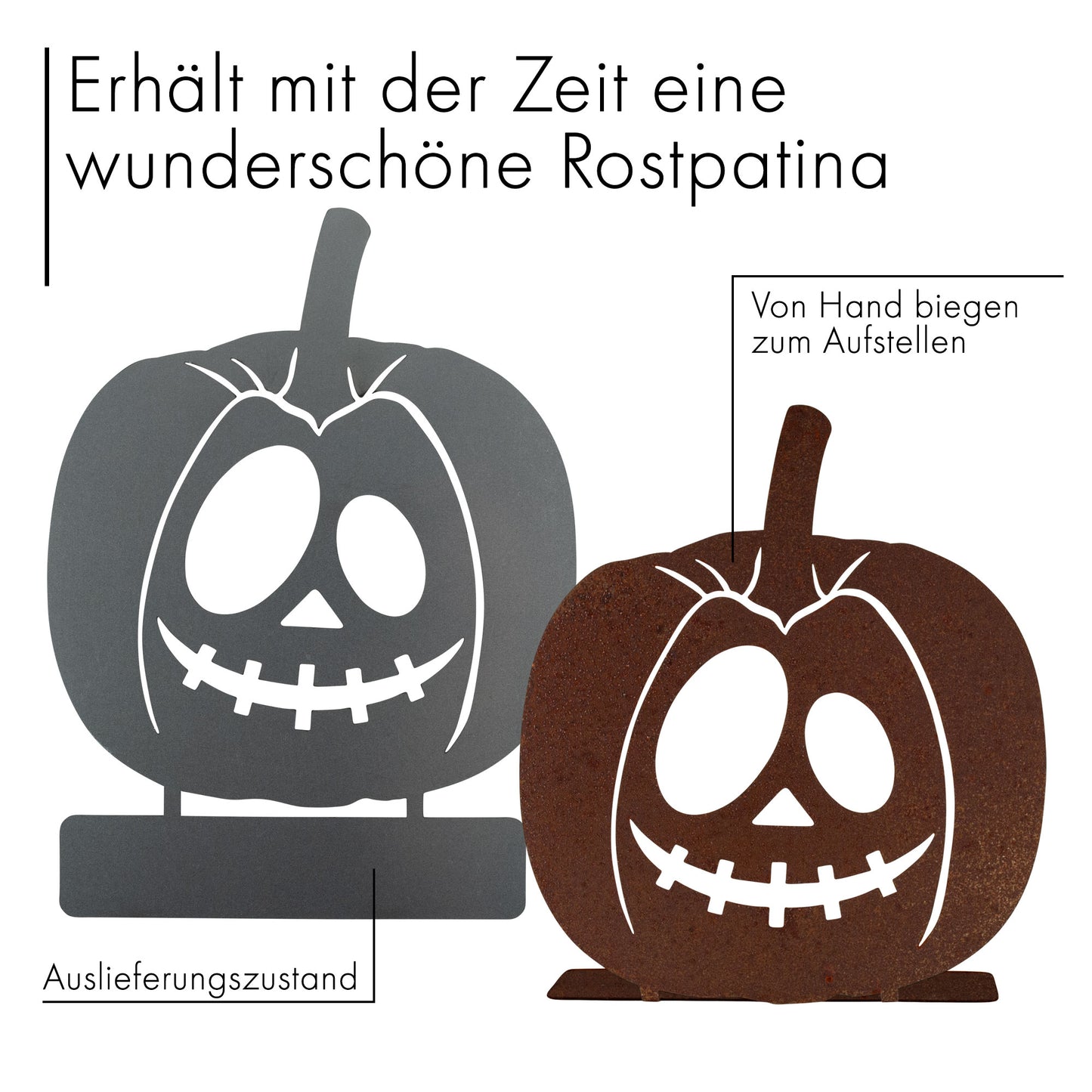 Halloween Dekor | Kürbis lachend