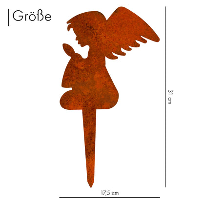 Garden stakes | Set of 3 heart stakes