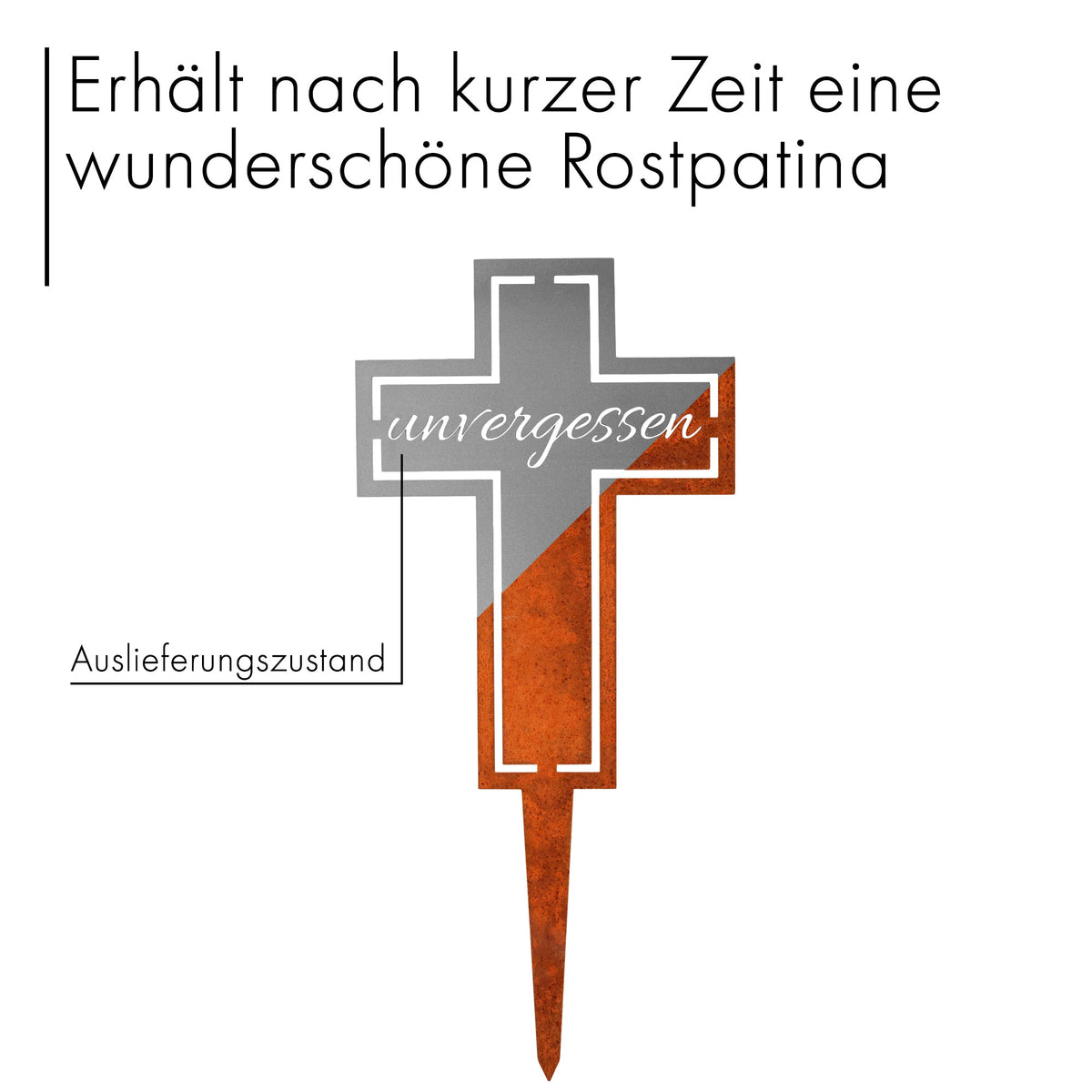 Grabschmuck "unvergessen"
