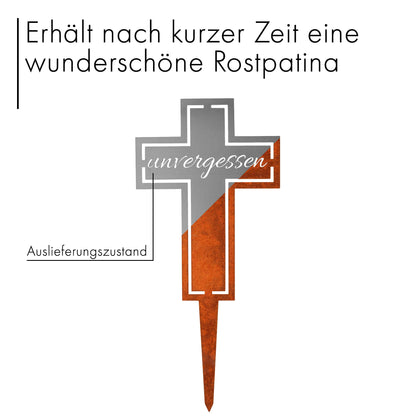 Grabschmuck "unvergessen"