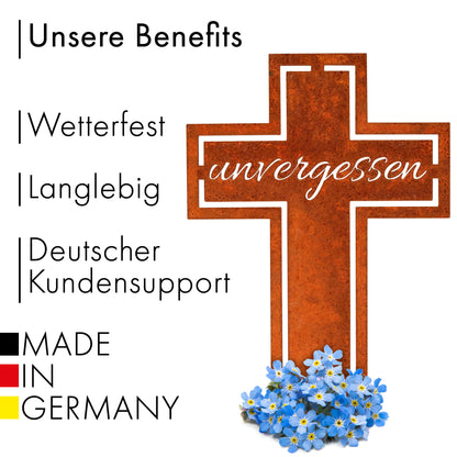Grabschmuck "unvergessen"