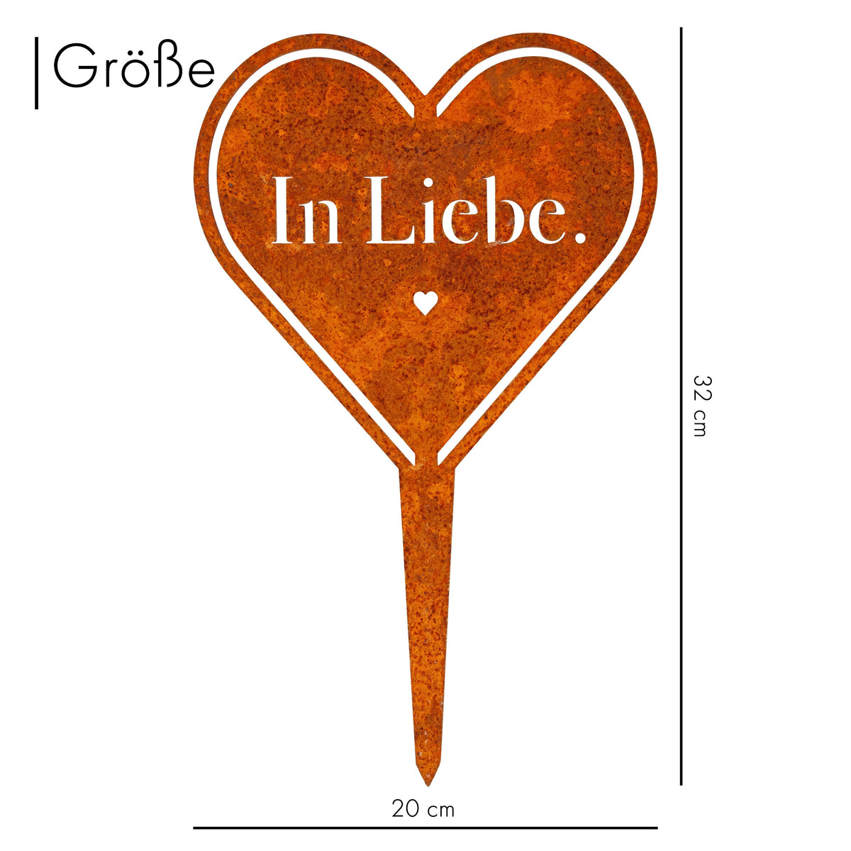 Grabschmuck "In Liebe"