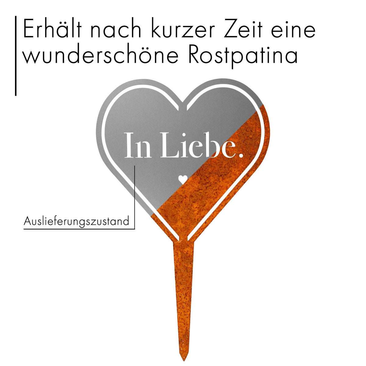 Grabschmuck "In Liebe"