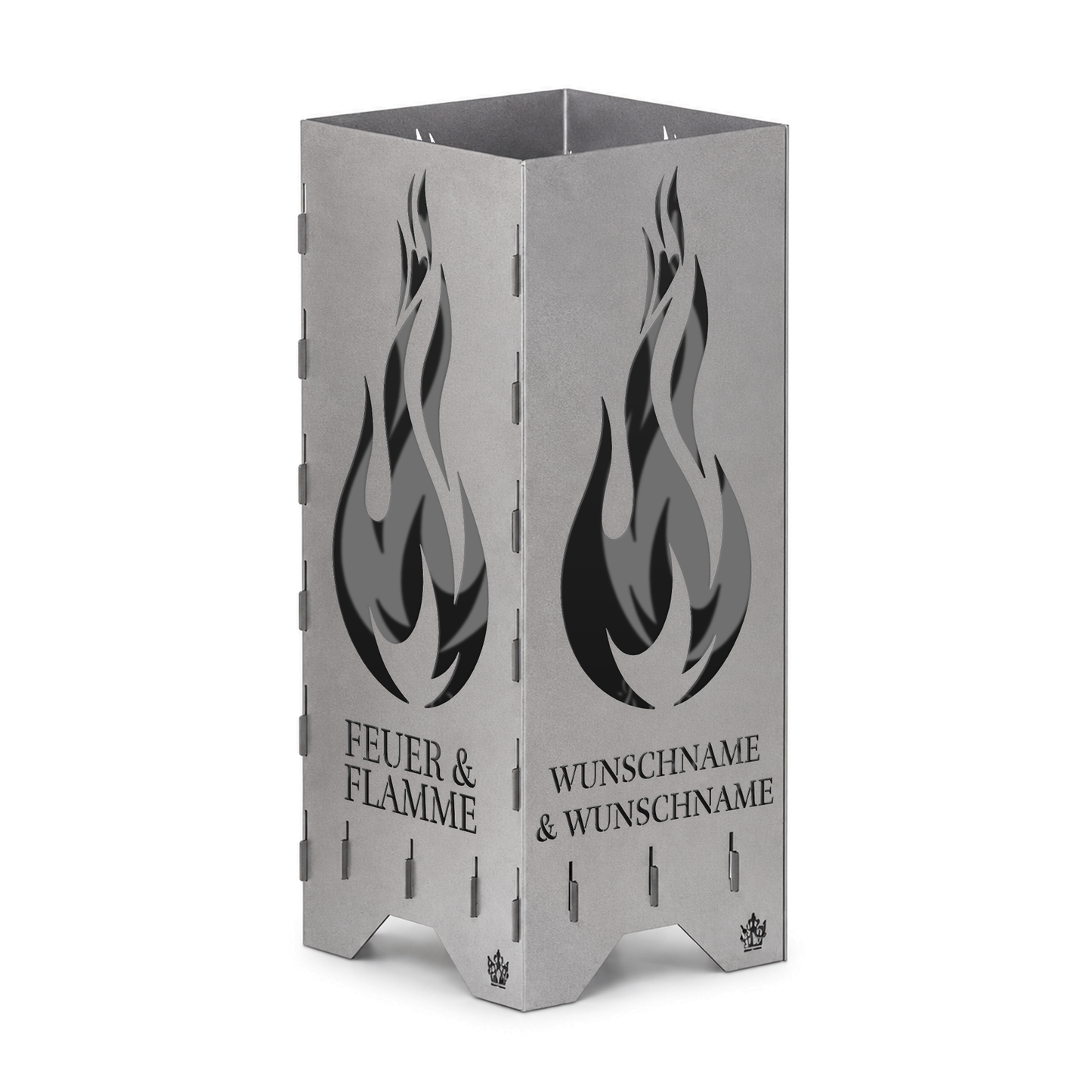 Fire barrel, fire basket, fire column, fireplace | Love motif