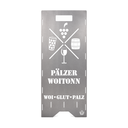 Feuertonne "Pfalz Woitonn" in 3 Größen bis 1 m Höhe