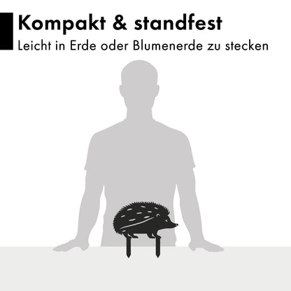 Gartenstecker Igel