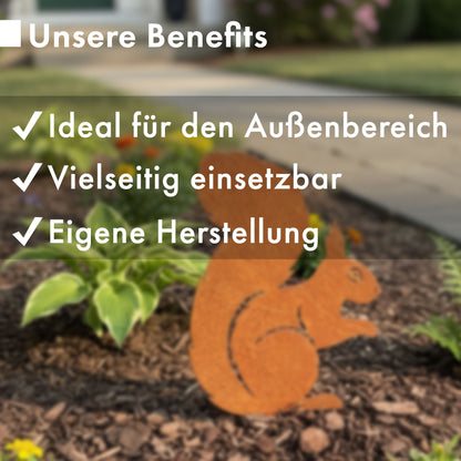 Gartenstecker Eichhörnchen