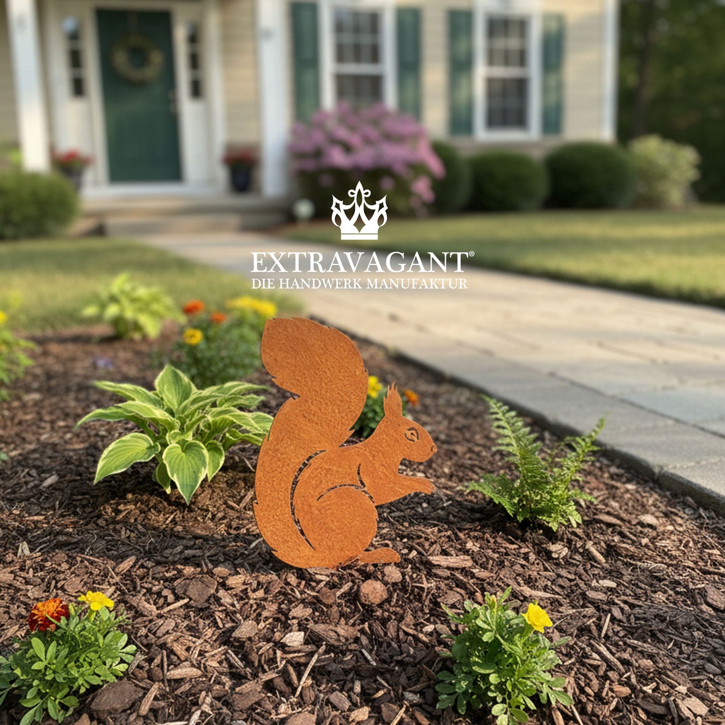 Gartenstecker Eichhörnchen