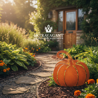 Gartenstecker Kürbis