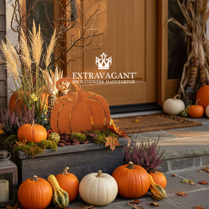 Gartenstecker Kürbis