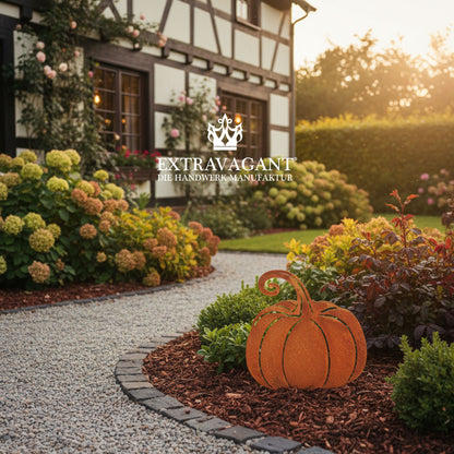 Gartenstecker Kürbis