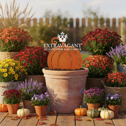 Gartenstecker Kürbis