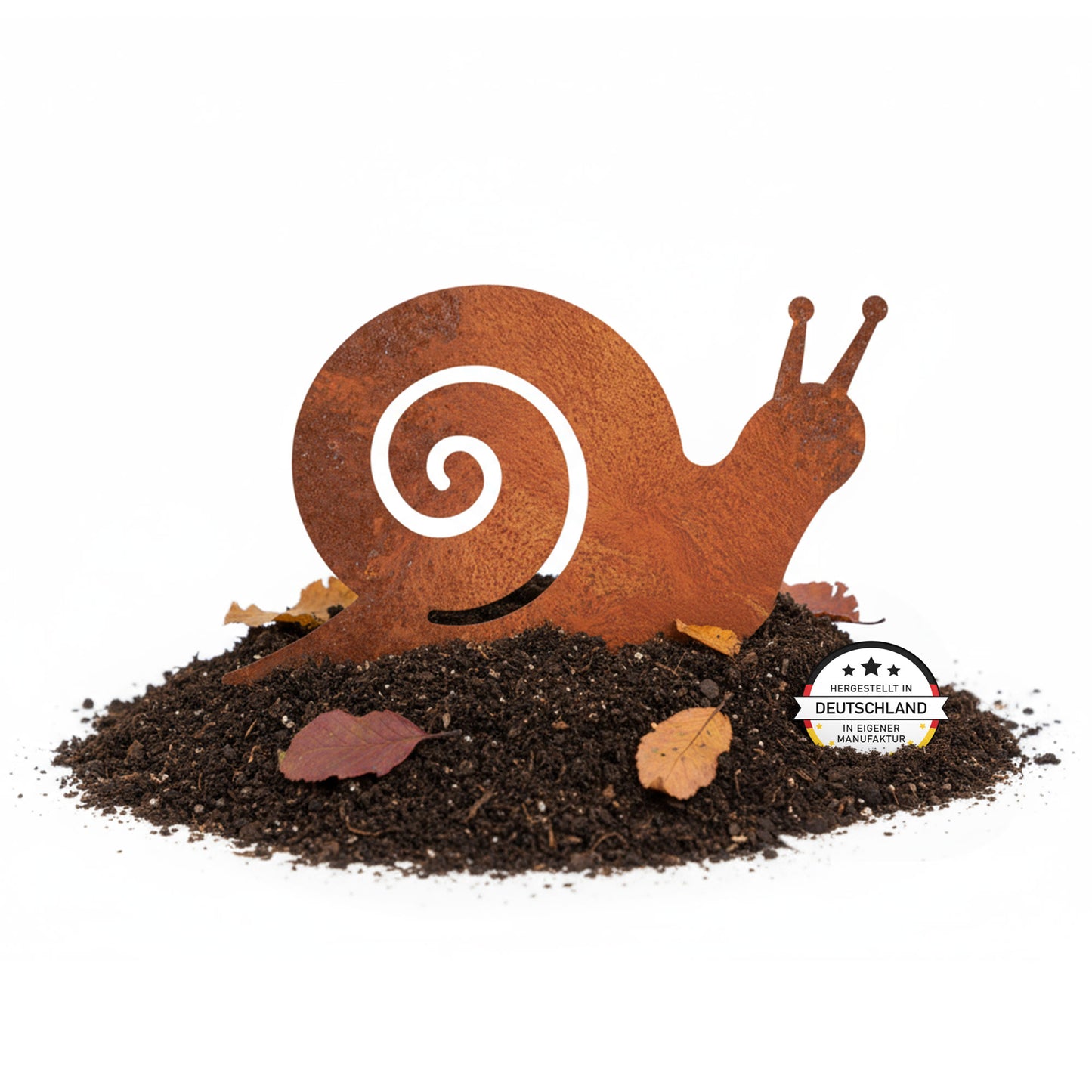 Gartenstecker Schnecke