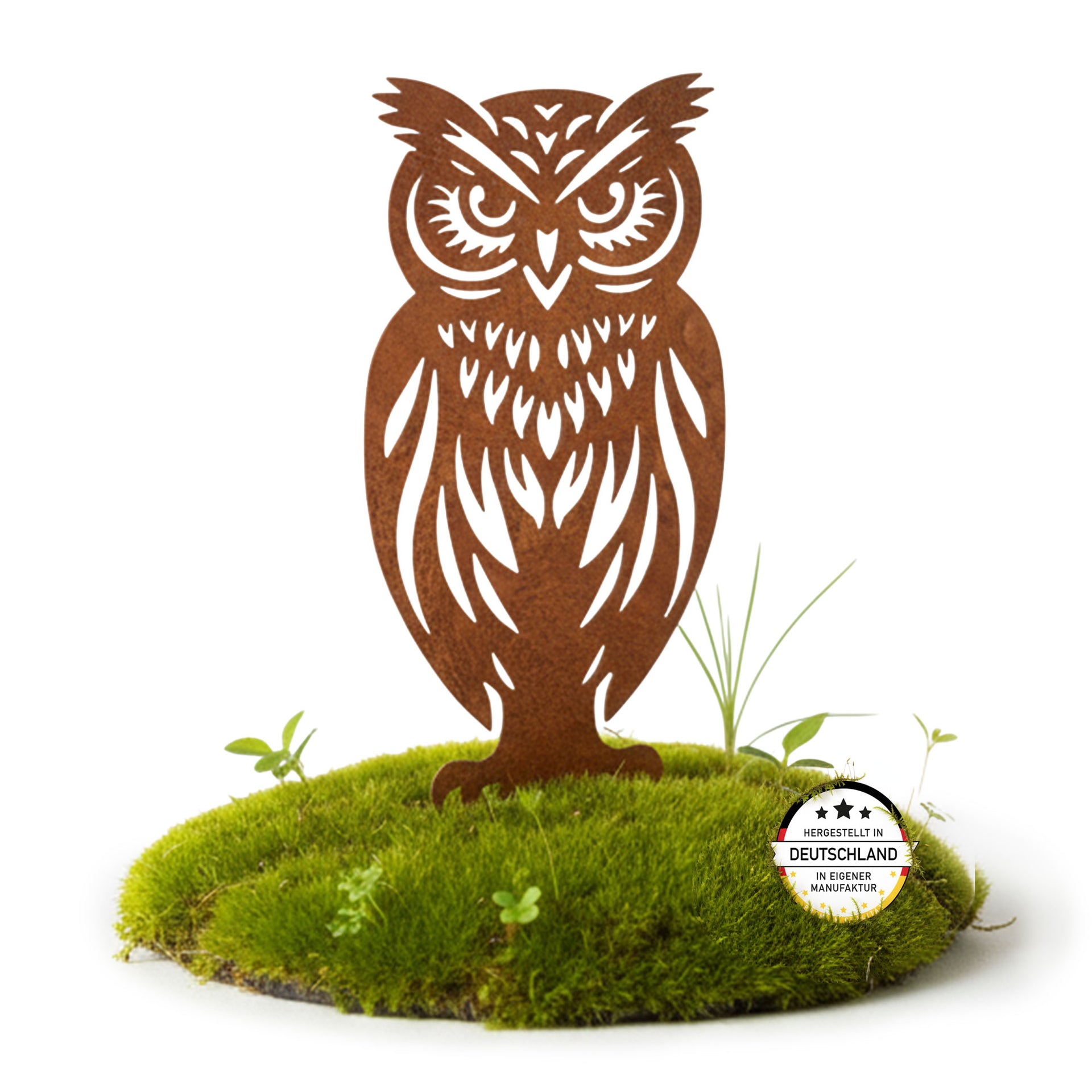 Gartenstecker Eule