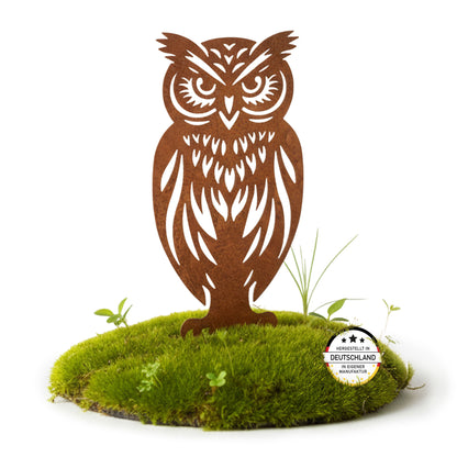 Gartenstecker Eule