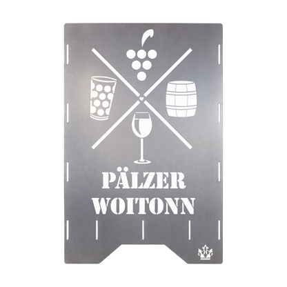 Feuertonne "Pfalz Woitonn" in 3 Größen bis 1 m Höhe