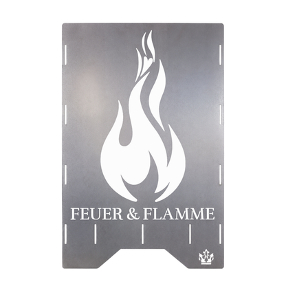 Feuertonne "Feuer & Flamme" in 3 Größen bis 1 m Höhe