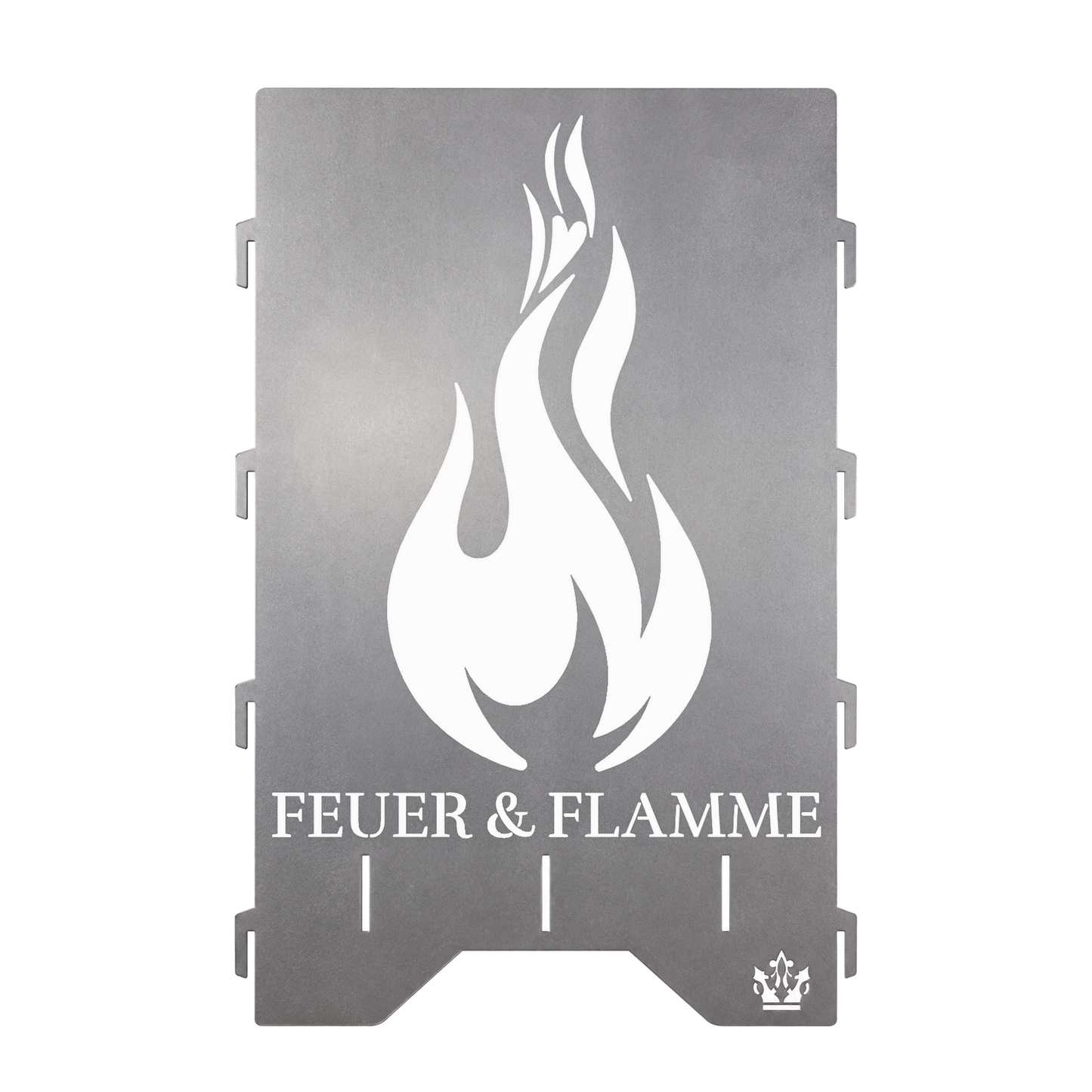 Feuertonne "Feuer & Flamme" in 3 Größen bis 1 m Höhe