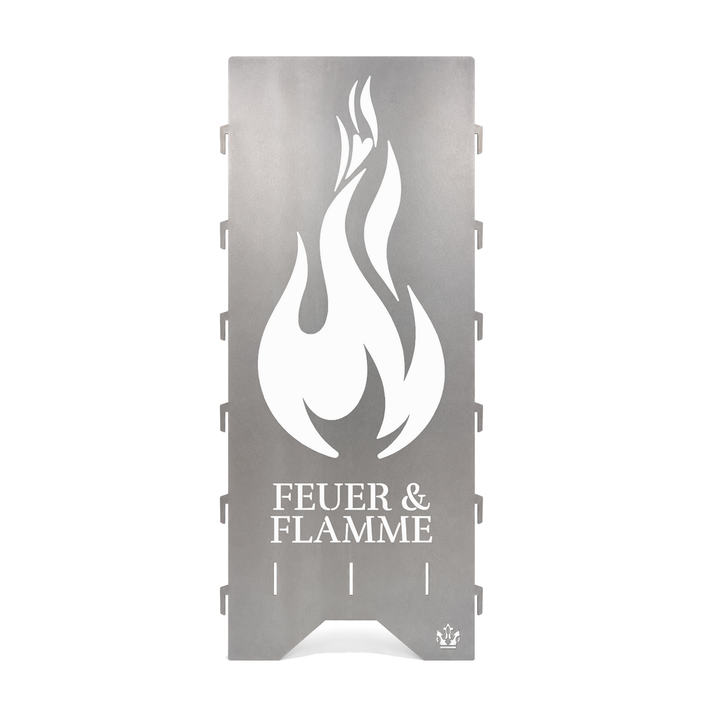 Feuertonne "Feuer & Flamme" in 3 Größen bis 1 m Höhe