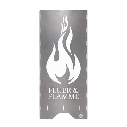 Feuertonne "Feuer & Flamme" in 3 Größen bis 1 m Höhe