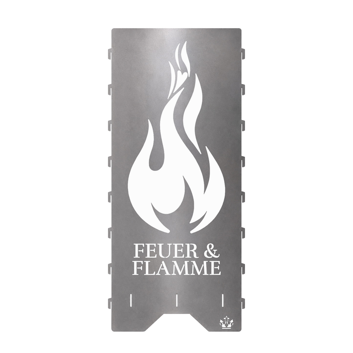 Feuertonne "Feuer & Flamme" in 3 Größen bis 1 m Höhe