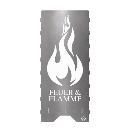 Feuertonne "Feuer & Flamme" in 3 Größen bis 1 m Höhe