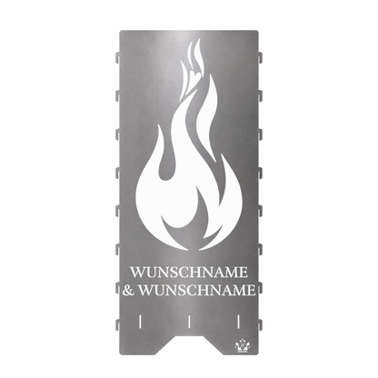 Fire barrel, fire basket, fire column, fireplace | Love motif