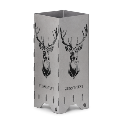 Fire barrel, fire basket, fire column, fireplace | Love motif