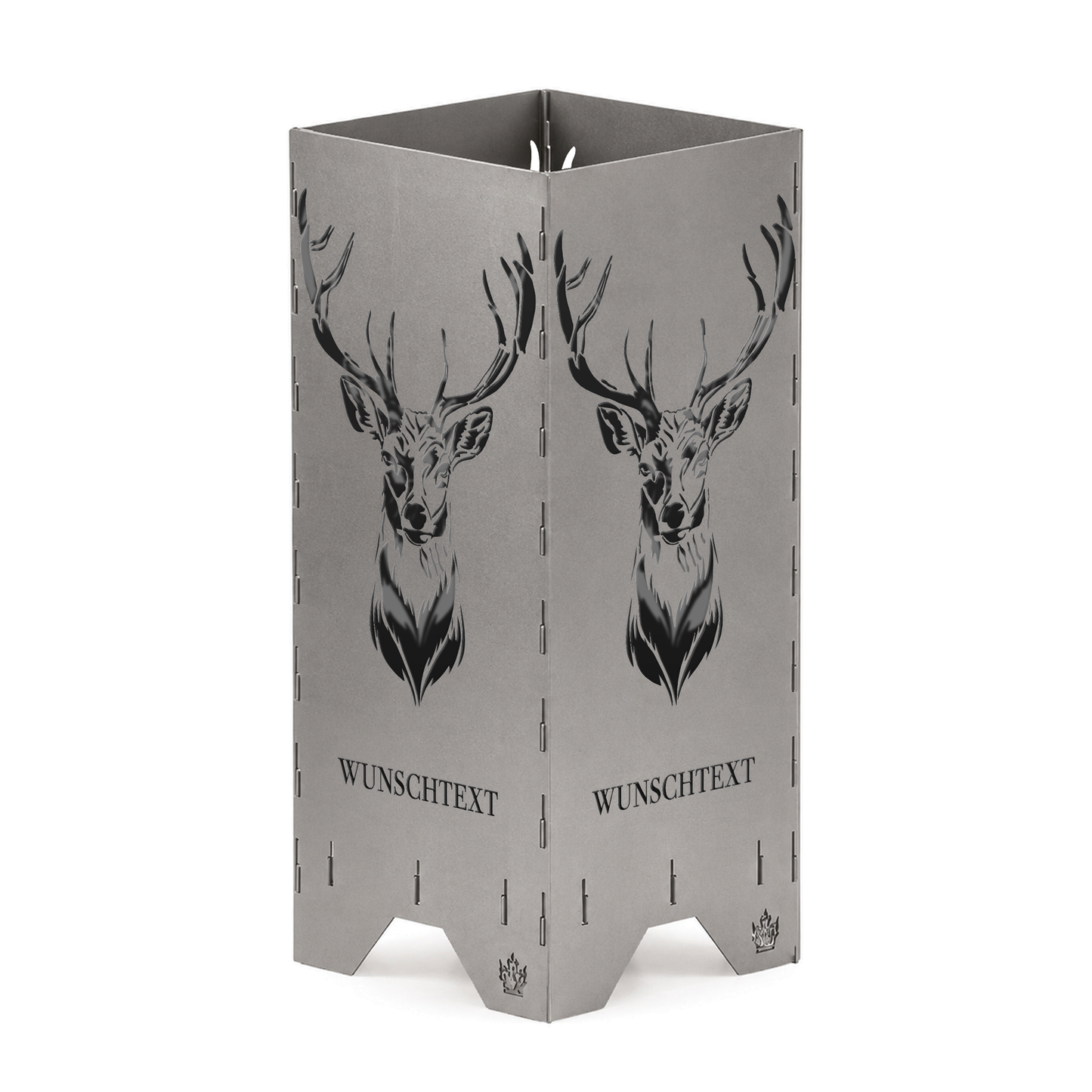 Fire barrel, fire basket, fire column, fireplace | Love motif
