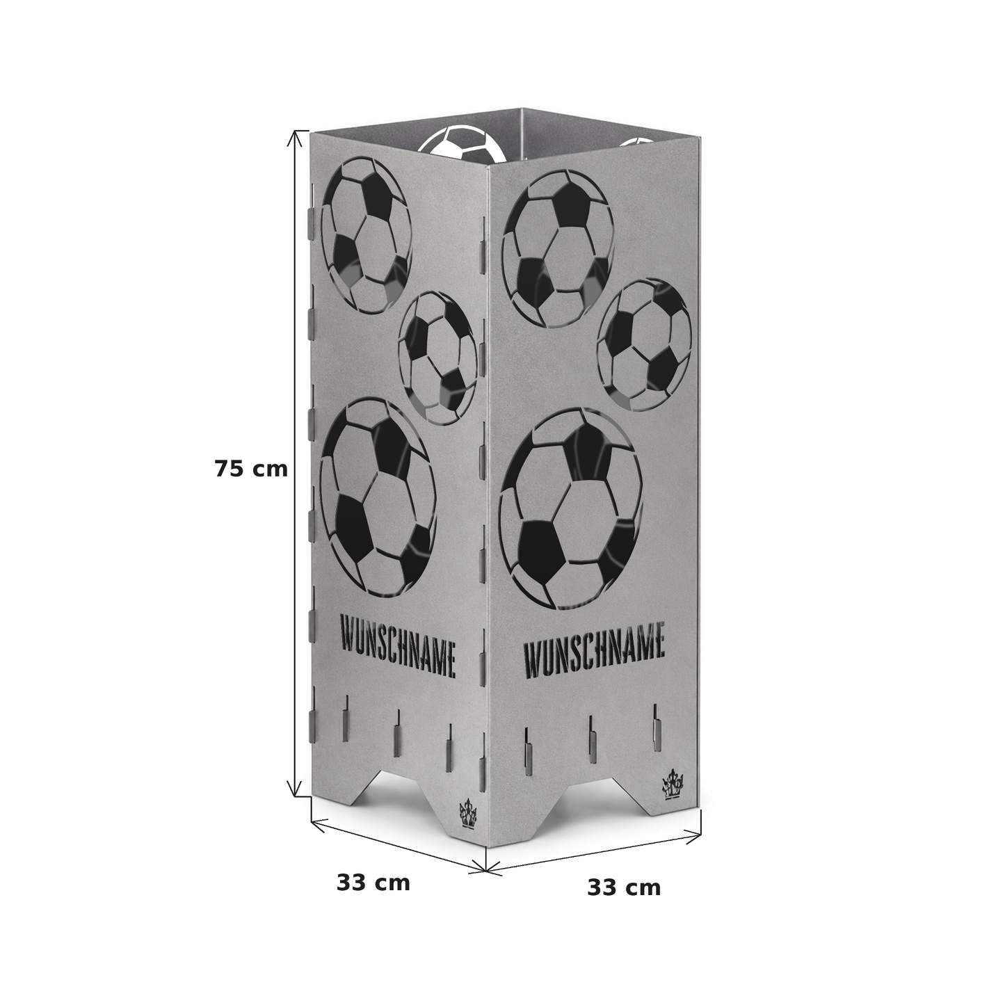 Fire barrel, fire basket, fire column, fireplace | Love motif