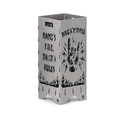 Fire barrel, fire basket, fire column, fireplace | Love motif