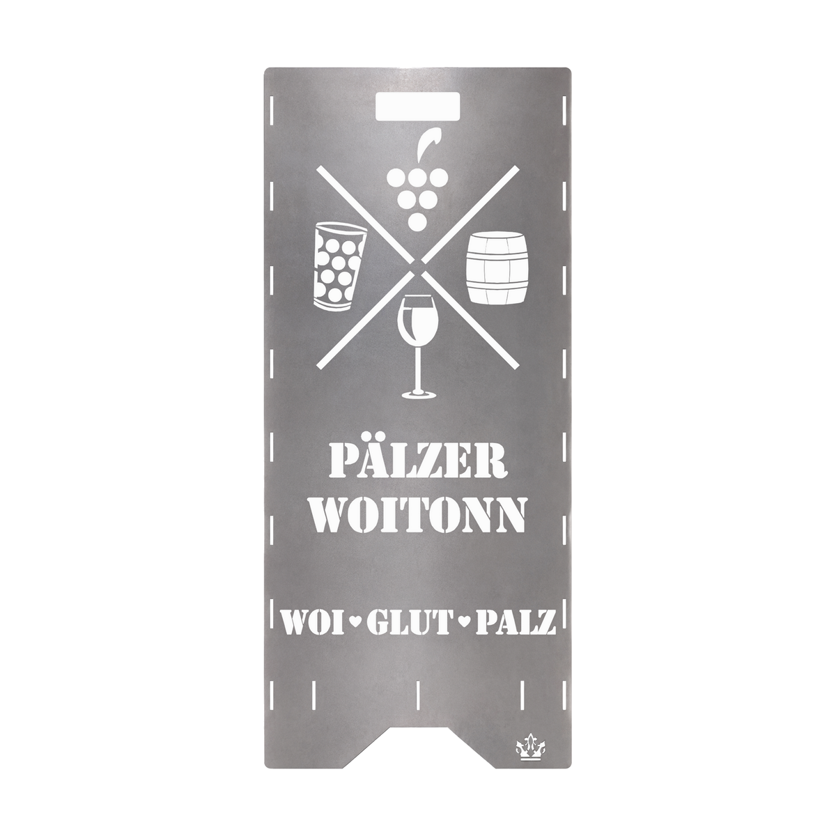 Feuertonne "Pfalz Woitonn" in 3 Größen bis 1 m Höhe