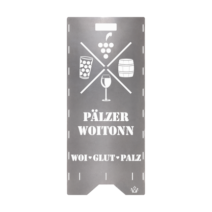 Feuertonne "Pfalz Woitonn" in 3 Größen bis 1 m Höhe